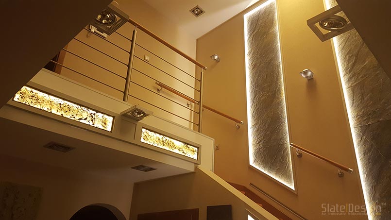 rusztikus koburkolat nappaliba