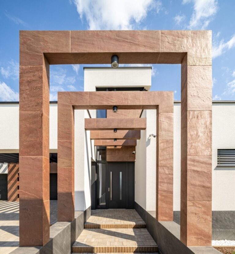 Copper-New kőfurnér kültéri falburkolat - Slate Design