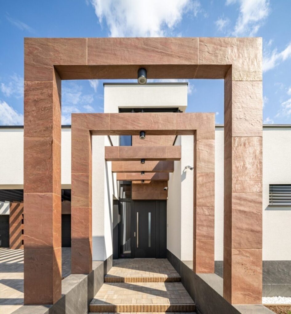 Copper-New kőfurnér kültéri falburkolat - Slate Design