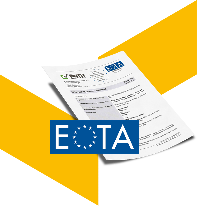Rólunk ETA tanúsítvány