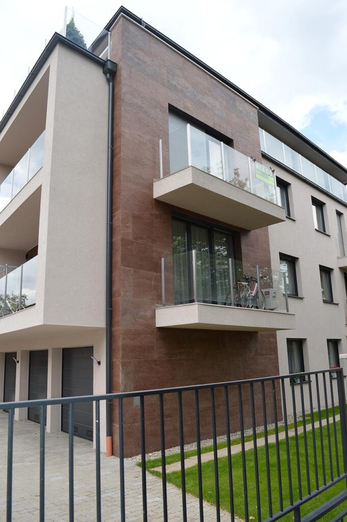 Copper new kőfurnér homlokzat